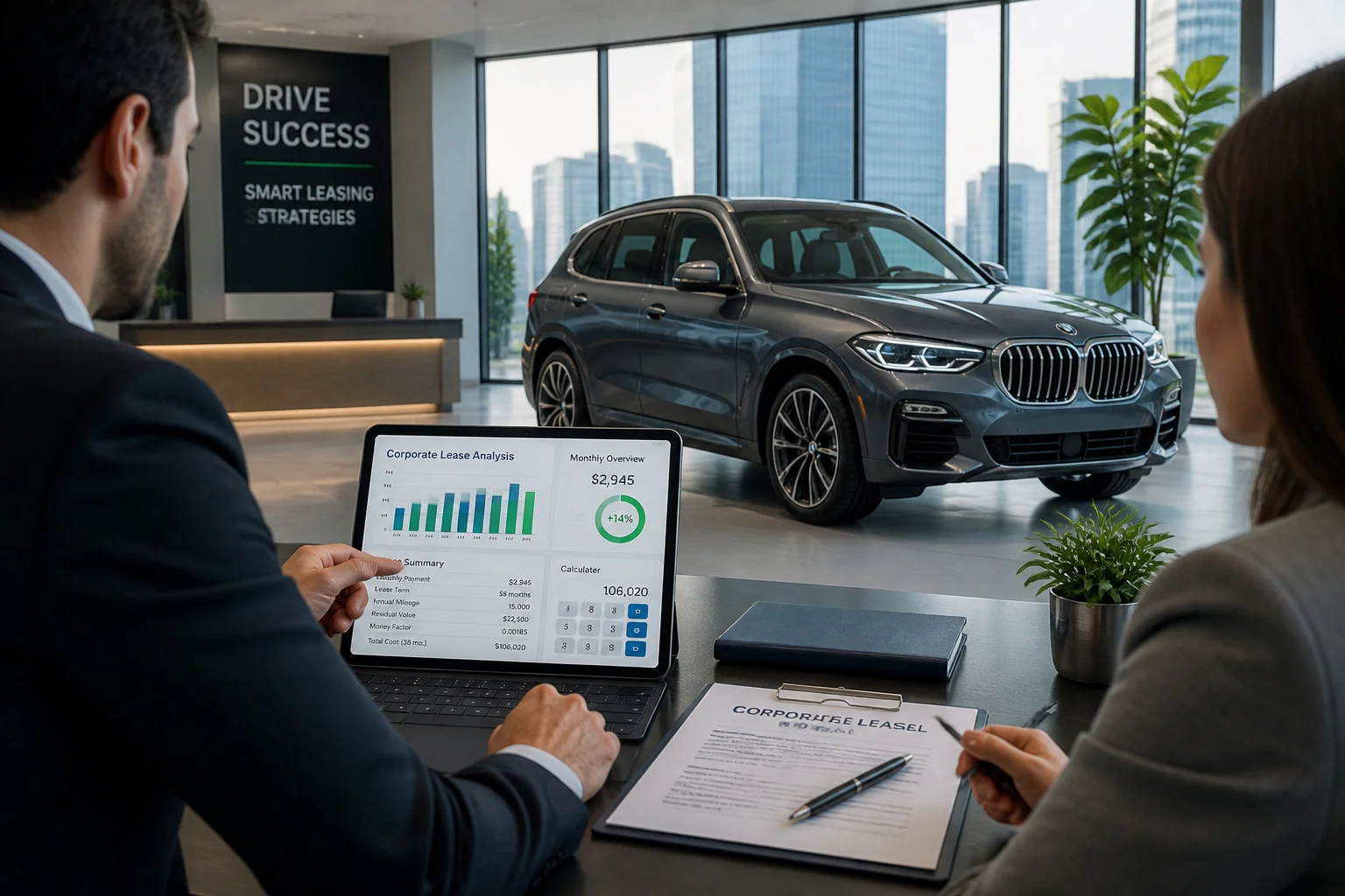 Analyse financiere et leasing automobile